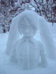  hatsune_miku no_humans photo sculpture snow vocaloid what yuki_miku 