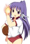  basketball buruma clannad fujibayashi_kyou gym_uniform hair_ribbon jimeko ribbon 