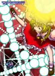  2girls battle chado danmaku fang female flandre_scarlet multiple_girls open_mouth saigyouji_yuyuko touhou 