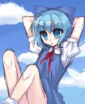  1girl bow cirno female sketch solo the_embodiment_of_scarlet_devil touhou wings 