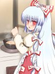  apron cooking female fujiwara_no_mokou ry touhou 