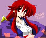  1girl character_name female kieyza kotohime phantasmagoria_of_dim._dream red_eyes redhead solo touhou touhou_(pc-98) 