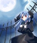  00s blue_hair len melty_blood pointy_ears red_eyes tsukihime type-moon zama_masaaki 