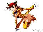  1girl animal_ears cat_ears gotou_keiji solo thigh-highs 