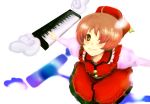  1girl female hat instrument keyboard keyboard_(instrument) lyrica_prismriver sato sato_(hekiga_ni_nemuru) solo touhou 