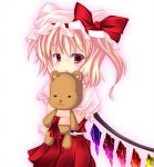  flandre_scarlet fujioka-kuma kiyomin minami-ke red_eyes stuffed_animal stuffed_toy tears teddy_bear touhou 