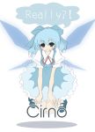  1girl cirno female solo the_embodiment_of_scarlet_devil touhou wings 