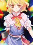  1girl alice_margatroid blonde_hair book capelet female hairband lowres short_hair solo touhou 