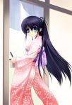  1girl highres japanese_clothes kimono na-ga solo 