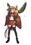  1girl alchemist alchemy animal animal_on_shoulder atelier_(series) atelier_judie bangs bird bird_on_shoulder black_legwear blunt_bangs blush bomb boots feathers female fire flat_chest full_body futaba_jun gem gust hand_on_hip hat high_heels jewelry judith_volltone long_hair looking_at_viewer mega_bomb midriff miniskirt navel official_art one_eye_closed parrot pencil_skirt ponytail raster red_skirt render ribbon ring shoes sidelocks silver_hair simple_background skirt smile solo standing strap thigh-highs transparent_background turtleneck very_long_hair violet_eyes weapon wide_sleeves wink zettai_ryouiki 