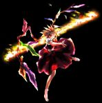  1girl blonde_hair female flandre_scarlet red_eyes solo the_embodiment_of_scarlet_devil touhou wings 