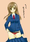  blazer minami-ke minami_haruka panties school_uniform underwear undressing 