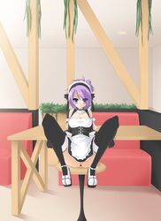  akizuki_nagi maid noi original peace@pieces spread_legs thigh-highs 