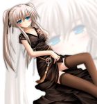  1girl blush mabinogi nao_(mabinogi) satomura_izumi solo thigh-highs zoom_layer 