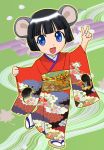  animal_ears japanese_clothes kimono mouse_ears original 