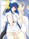  animated animated_gif arc_system_works blinking dizzy guilty_gear lowres nurse racco solo uniform zoom_layer 