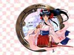  00s 1girl bow japanese_clothes katana koubu mecha red_bow sakura_taisen shinguuji_sakura sword tassel weapon 