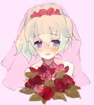  bad_id bouquet bridal_veil bride dadami dress flower nia_teppelin tengen_toppa_gurren_lagann veil wedding_dress 