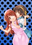  asahina_mikuru azu long_hair nurse school_uniform serafuku short_hair suzumiya_haruhi suzumiya_haruhi_no_yuuutsu 