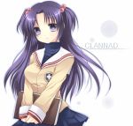  1girl clannad hair_bobbles hair_ornament ichinose_kotomi lowres solo takase_kanan two_side_up 
