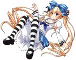  00s 1girl bloomers pantyhose rozen_maiden shinku shinshin solo striped striped_legwear underwear 