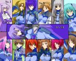  6+girls cinque_(nanoha) deed_(nanoha) dieci_(nanoha) due_(nanoha) eyepatch ginga_nakajima glasses lyrical_nanoha mahou_shoujo_lyrical_nanoha mahou_shoujo_lyrical_nanoha_strikers multiple_girls nove_(nanoha) number numbers_(nanoha) otto_(nanoha) quattro_(nanoha) sein sein_(nanoha) sette_(nanoha) tre_(nanoha) uno_(nanoha) wendi_(nanoha) 