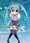  hatsune_miku shio spring_onion thigh-highs twintails vocaloid 