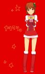  christmas hagiwara_yukiho idolmaster santa_costume yu_65026 