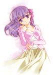 fate/stay_night fate_(series) long_hair long_skirt matou_sakura purple_hair shirt skirt tanuki_neiri violet_eyes 
