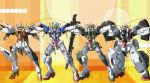  crossover dynames eblmeka exia gundam gundam_00 gundam_virtue kyrios lucky_star mecha motteke!_serafuku no_humans parody virtue 