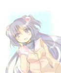  1girl clannad furui_suguri hair_bobbles hair_ornament ichinose_kotomi solo two_side_up 
