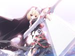  1girl game_cg oono_tetsuya prism_ark sister_hell solo sword weapon 