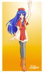  blue_eyes blue_hair character_name fire_emblem fire_emblem:_fuuin_no_tsurugi lilina mage pantyhose skirt 
