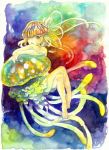  barefoot highres jellyfish nayuko original personification traditional_media 
