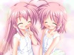  asakura_maina asakura_yuna cute game_cg happy please_teach_me_abc studio_ring twins 