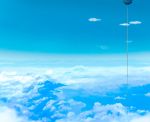  108 clouds dragon_ball dragonball_z kami&#039;s_lookout no_humans nyoibo scenery sky space_elevator staff tower 