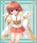  bird chick japanese_clothes kimono miniskirt saeki_hokuto skirt wings 