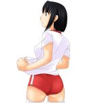  00s 1girl double_vertical_stripe gym_uniform maria-sama_ga_miteru mizuno_youko solo thigh-highs toshifumi 