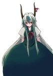  crown_(artist) ex-keine female horn_ribbon horns kamishirasawa_keine kurousou ribbon touhou 