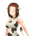  00s animal_ears bell cow_bell cow_ears cow_girl cow_print maria-sama_ga_miteru torii_eriko toshifumi 