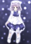  1girl aura bloomers female hat kagura_mizuki letty_whiterock purple_hair short_hair solo touhou underwear 