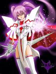  armor beatmania beatmania_iidx mizushiro_celica sword thigh-highs twintails weapon 
