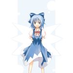  1girl bow cirno female hirono lowres solo the_embodiment_of_scarlet_devil touhou 
