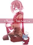  bunbun glasses hits scarf thigh-highs zettai_ryouiki 