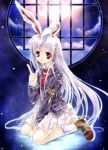  animal_ears capura_lin female moon rabbit_ears reisen_udongein_inaba touhou 