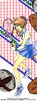  00s 1girl azusagawa_tsukino comic cover cover_page hashiguchi_takashi long_image racket shoes solo sportswear tall_image tennis tennis_racket tennis_shoes tennis_uniform tsukino yakitate!!_japan 