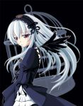  00s 1girl rozen_maiden silver_hair solo suigintou takami_ryou violet_eyes wings 