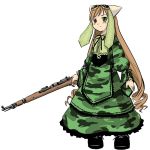  00s bolt_action camouflage gun heterochromia mauser_98 rifle rozen_maiden suiseiseki weapon 