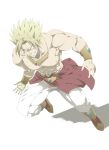  blonde_hair broly dragon_ball dragon_ball_z dragonball dragonball_z male muscle shirtless solo spiked_hair spiky_hair tokyo 