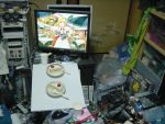  2d_dating cake food katori_rea lonely meal messy_room otaku_room parfait_chocolat_second_brew pastry photo 